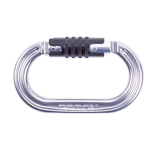 Rock-N-Rescue Heavyweight Nylon Tubular Webbing Black 25 ft Bundle w/Raider Quik
