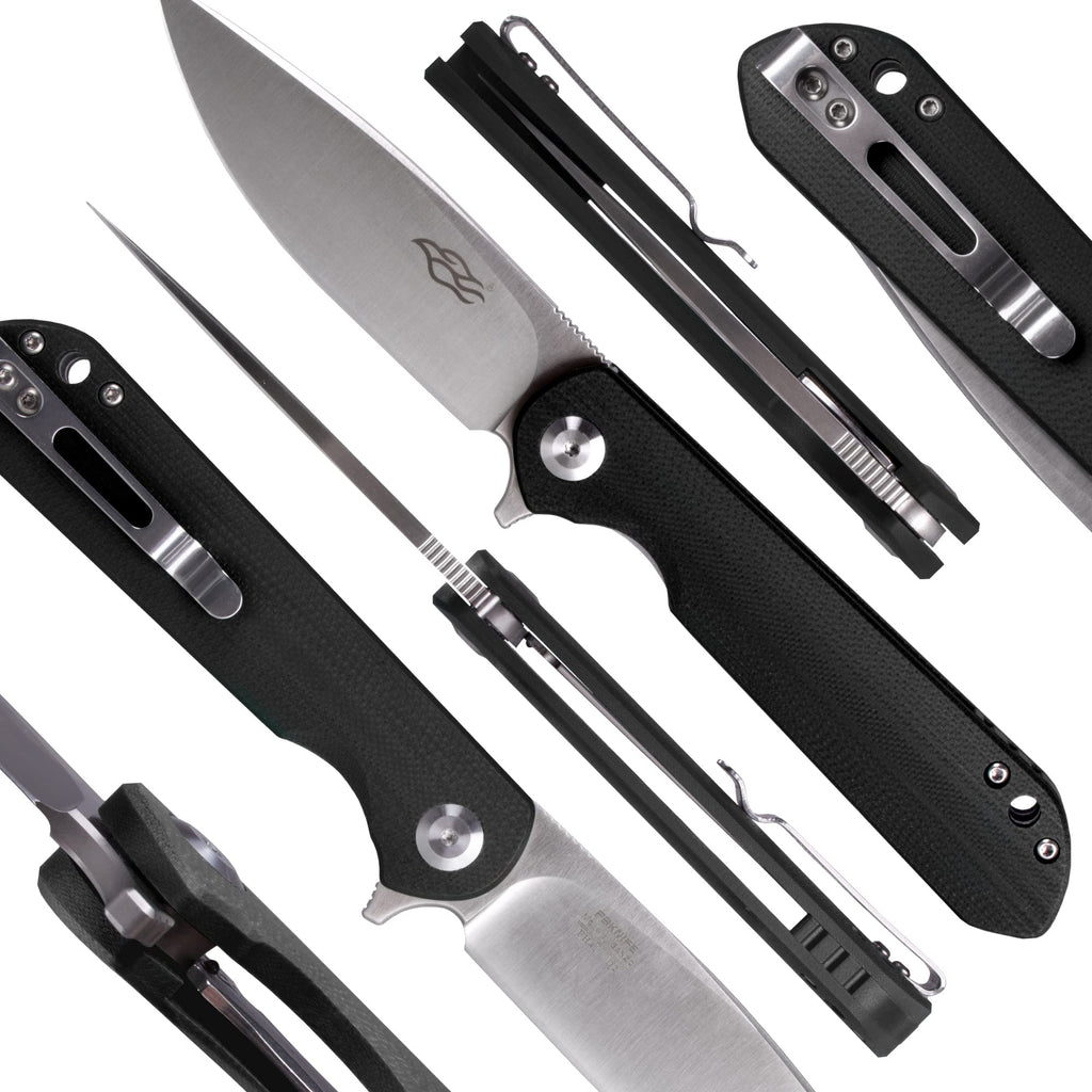 Firebird GANZO FH41S-BK Ball Bearing Pocket Folding Knife, view 3