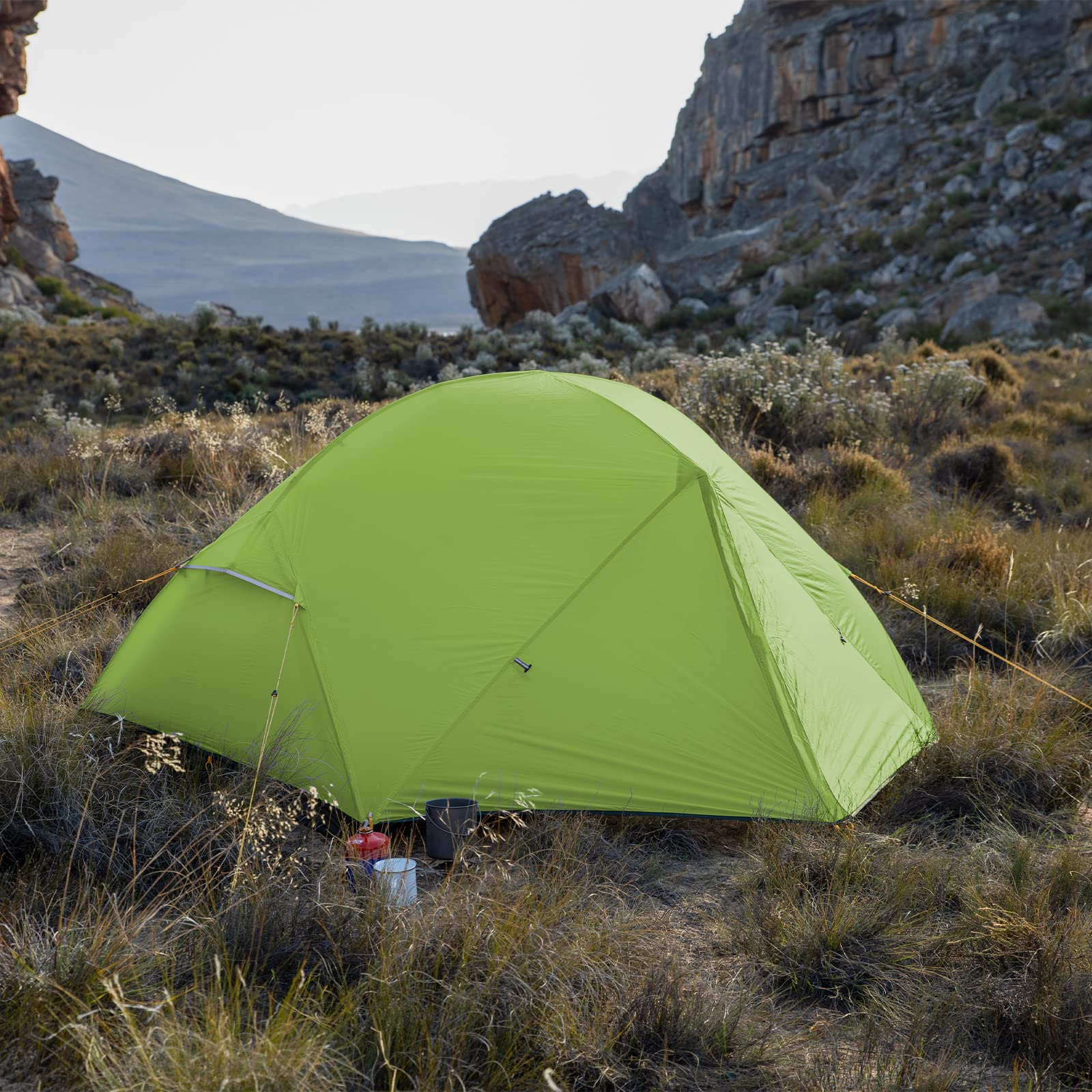 Naturehike Mongar 2 Person Backpacking Tent 3 Season Camping Ultralight Lightwei