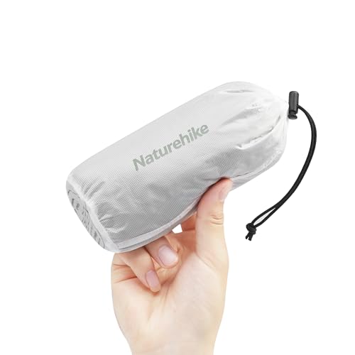Naturehike 4.5oz Ultralight Washable Sleeping Bag Liner, Lightweight Adult Sleep