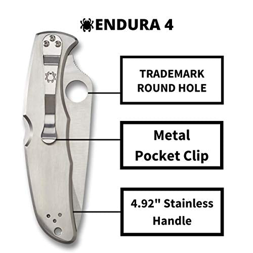Spyderco Endura 4 Signature Folder Utility Knife with 3.85"
