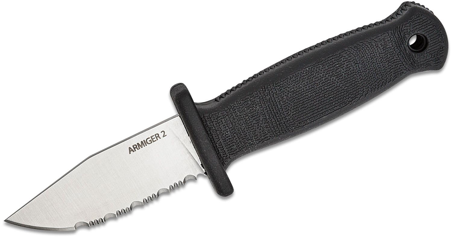Demko Knives Armiger Fixed Blade with Sheath- Armiger 2 & Armiger 4 - Clip Point