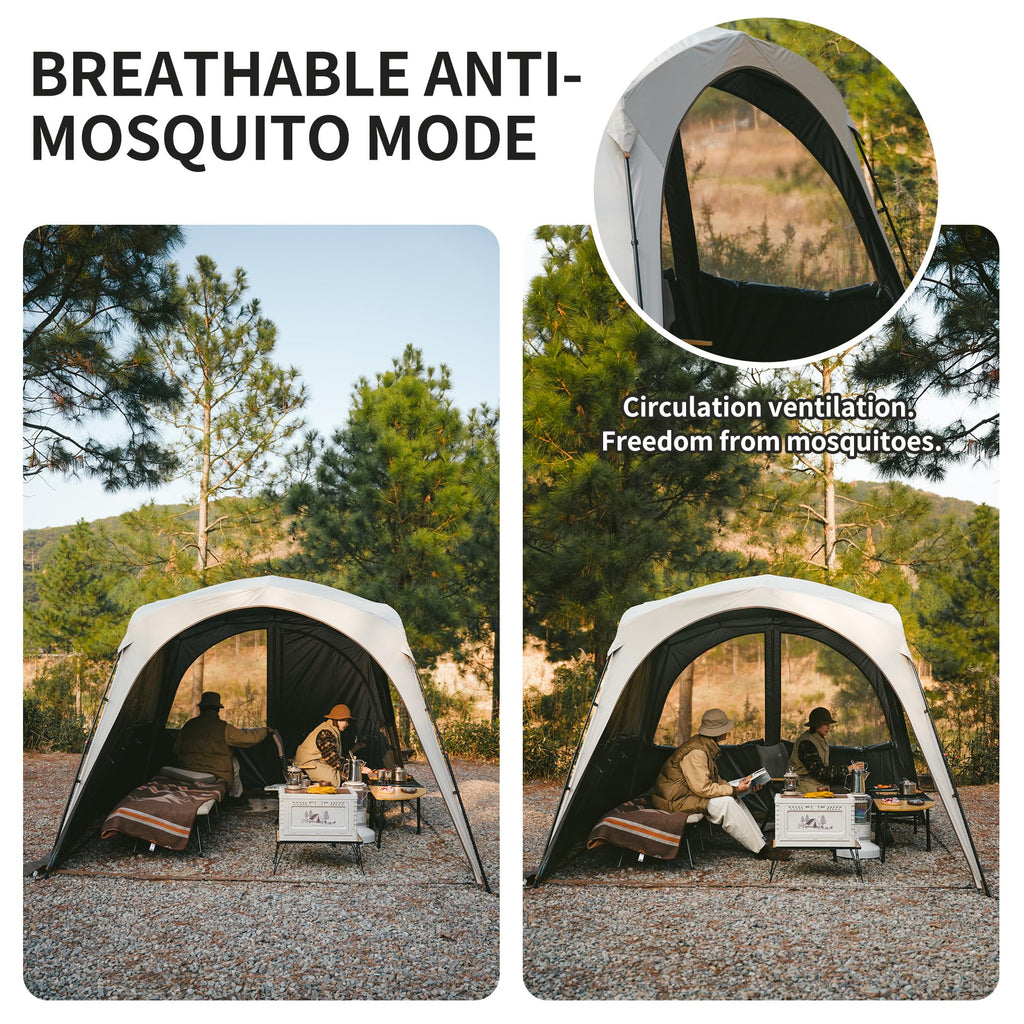 Naturehike Cloud Boundar Camping Sun Shelter, 60S Easy Setup Instant Pop up Cano, view 6
