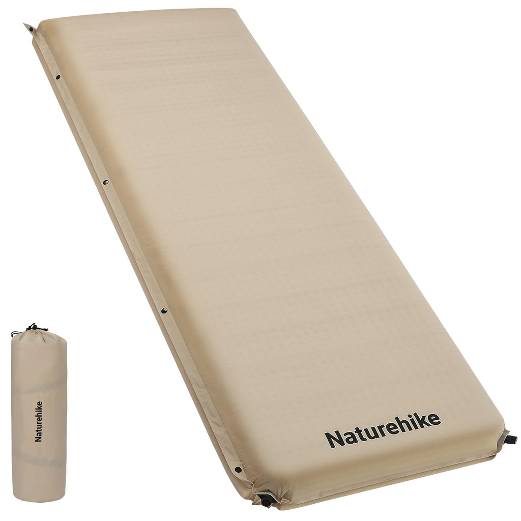 Naturehike 4"/10cm Ultra Thick Foam Self Inflating Sleeping Pad, R9.5 Patchwork