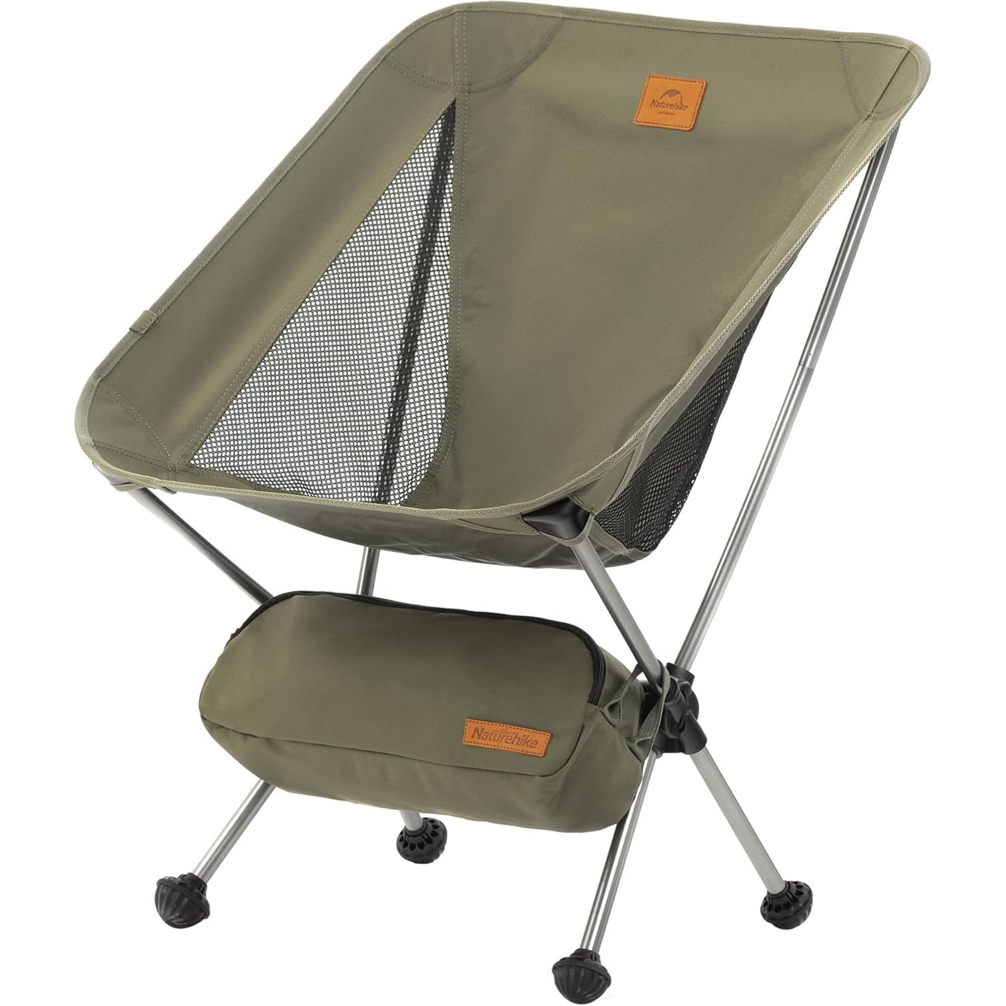 Naturehike YL08 Ultralight Camping Chair, 2.12 LBS Portable Backpacking Chair wi