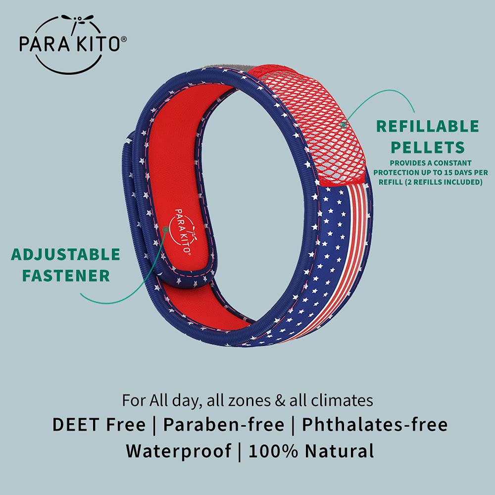 PARA'KITO Mosquito Insect & Bug Protection Wristband, view 2