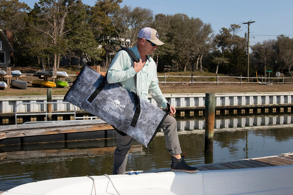 Calcutta Insulated Fish Bag Keeps Ice for 24 Hours | Waterproof Fish Cooler with, view 5