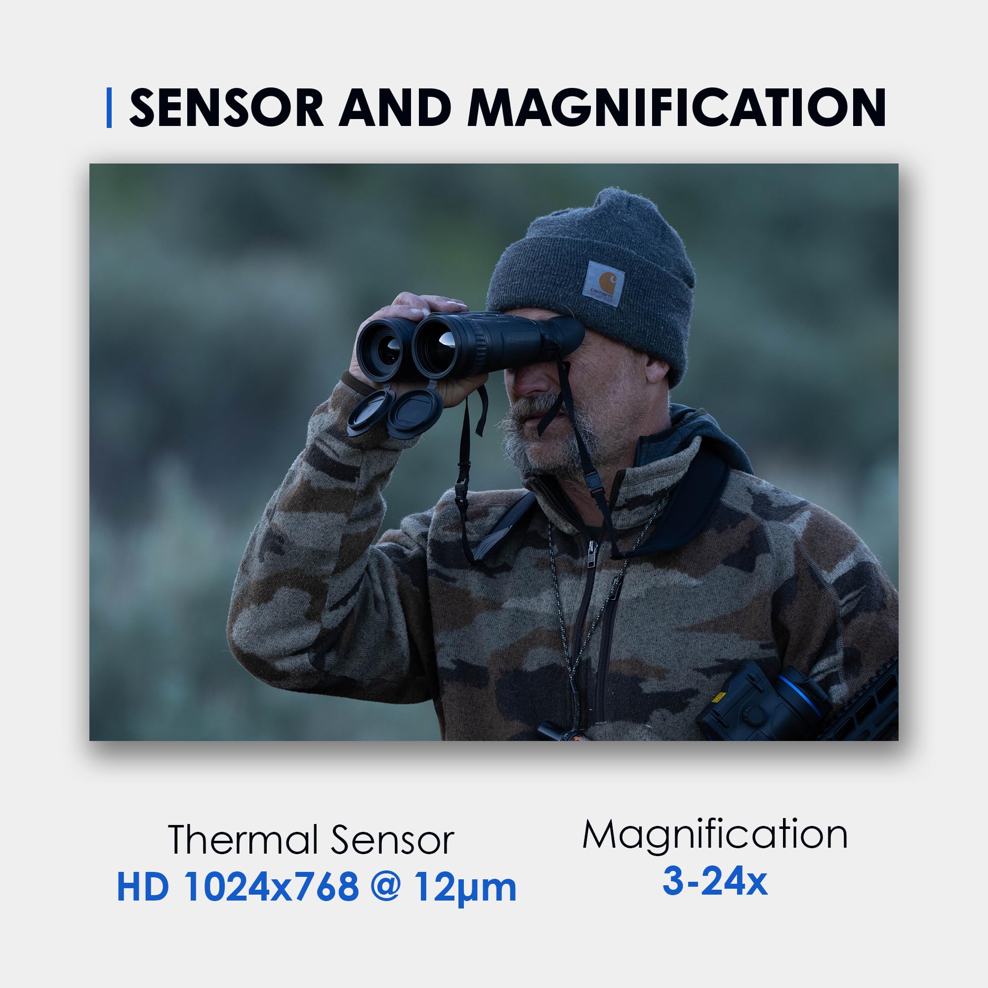 Pulsar Merger LRF XL50 Thermal Imaging Binoculars with Laser Range Finder