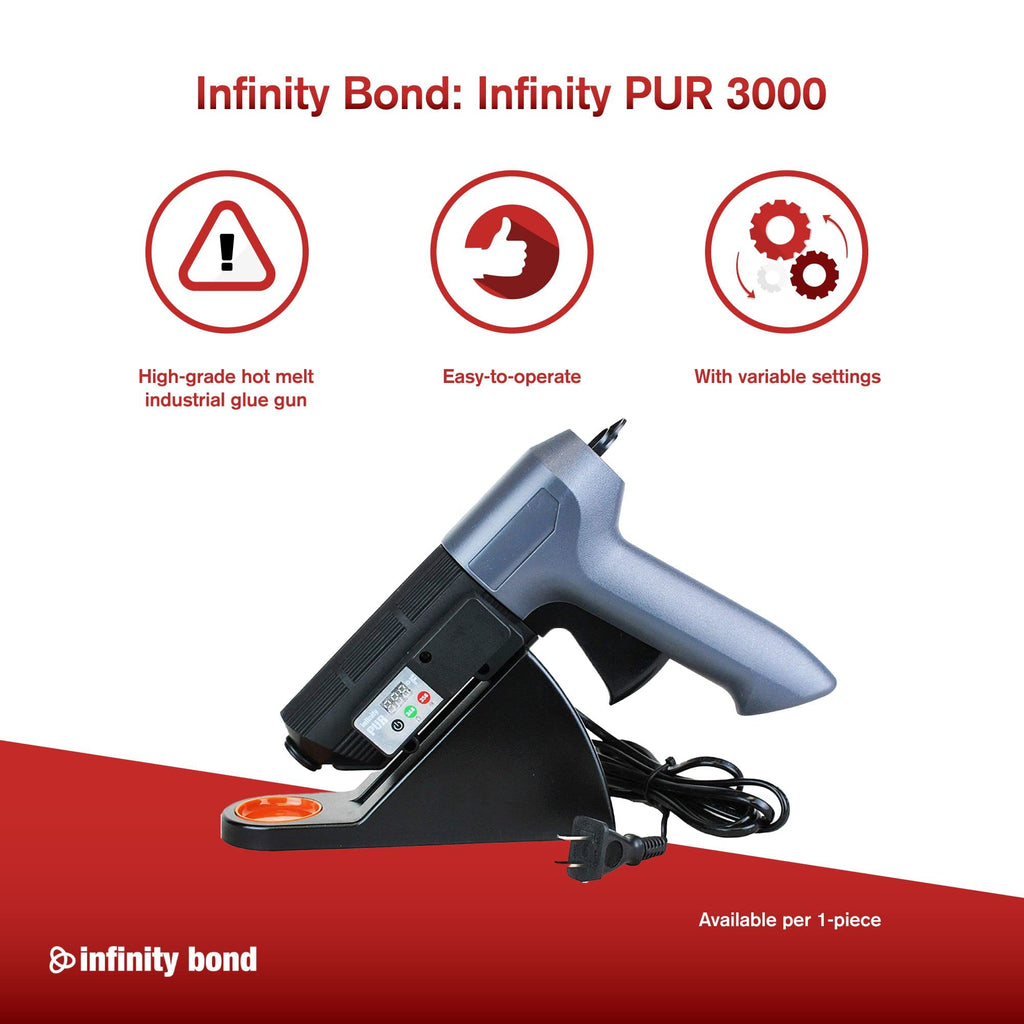 Infinity PUR 3000 FLEX 50 Dual Temp Corded PUR Hot Melt Applicator for 50 Gram C, view 5