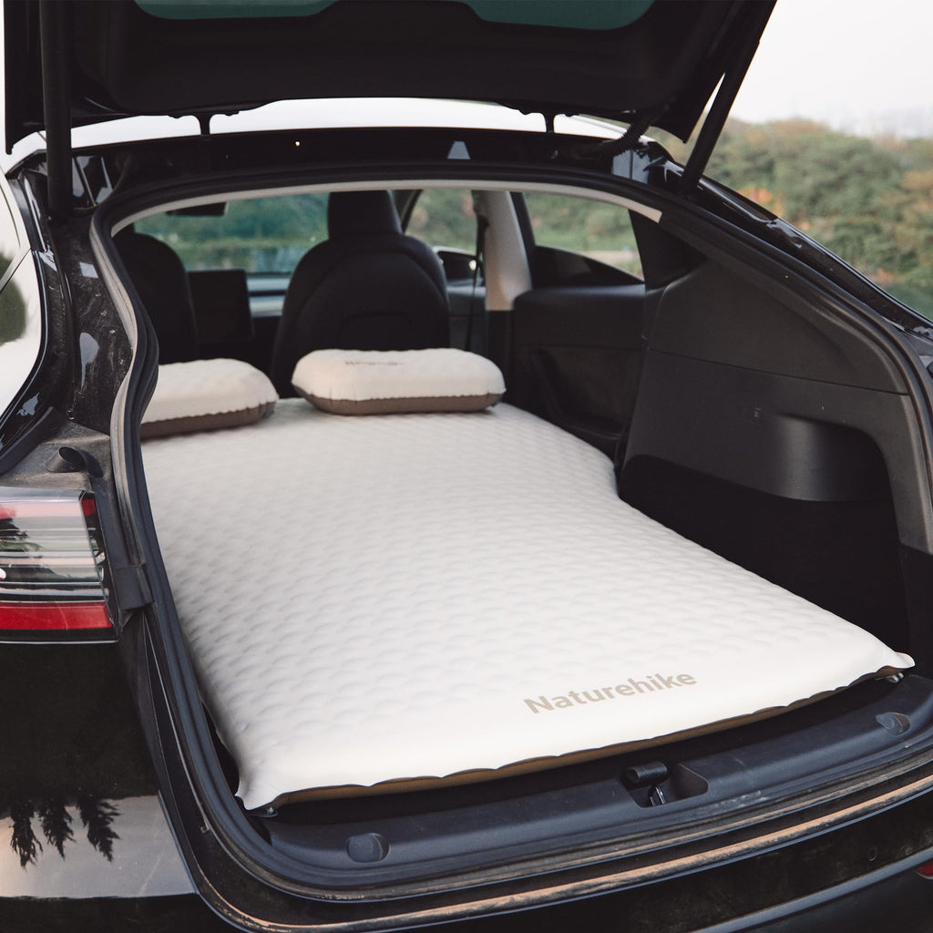 Naturehike 2.56’’ Thickened Car Mattress for SUV Camping, Self Inflating Sleepin, view 7