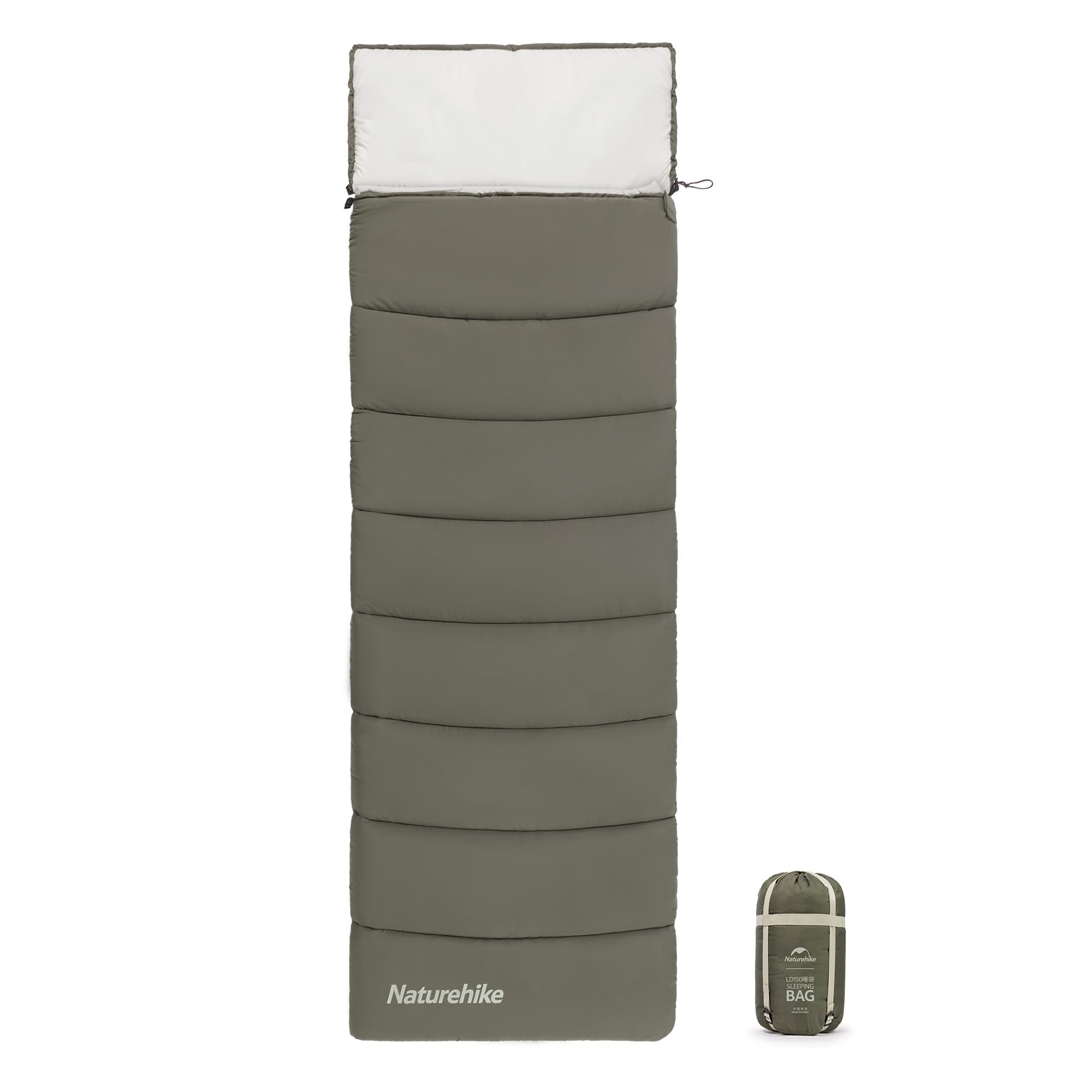 Naturehike Camping Sleeping Bag，Spliceable Double Sleeping Bag for Adults&Kids,