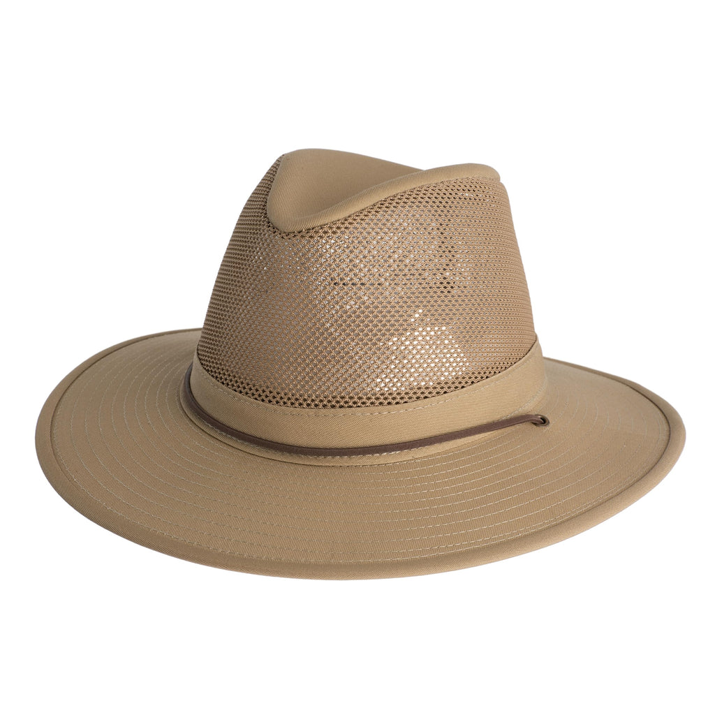 Henschel Hats Pathfinder Breezer - Wide-Brim Sun Hat for Men | Durable Chincord,