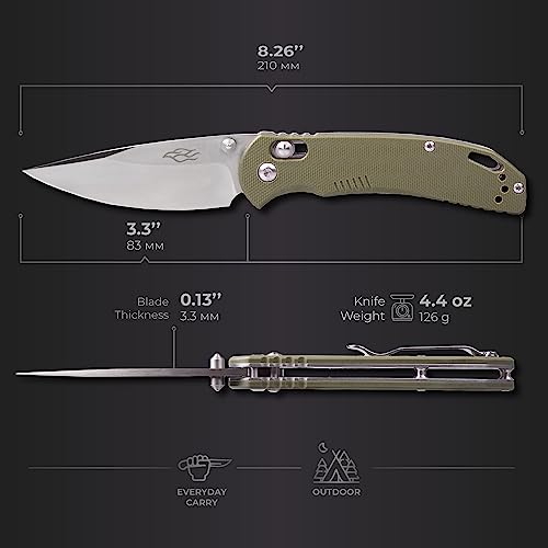 Firebird GANZO F753M1 Pocket Folding Knife Anti-Slip G-10, view 2