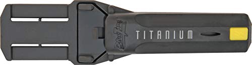 Underwater Kinetics Blue Tang Titanium Dive Knife, Blunt Tip, Yellow (Old Versio