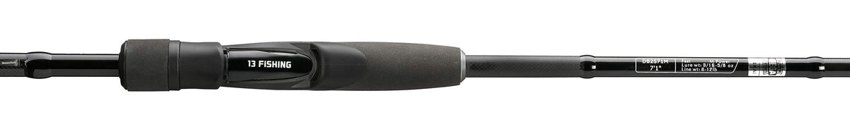 13 FISHING - Defy Black - 6'7" M Spinning Rod - DB2S67M