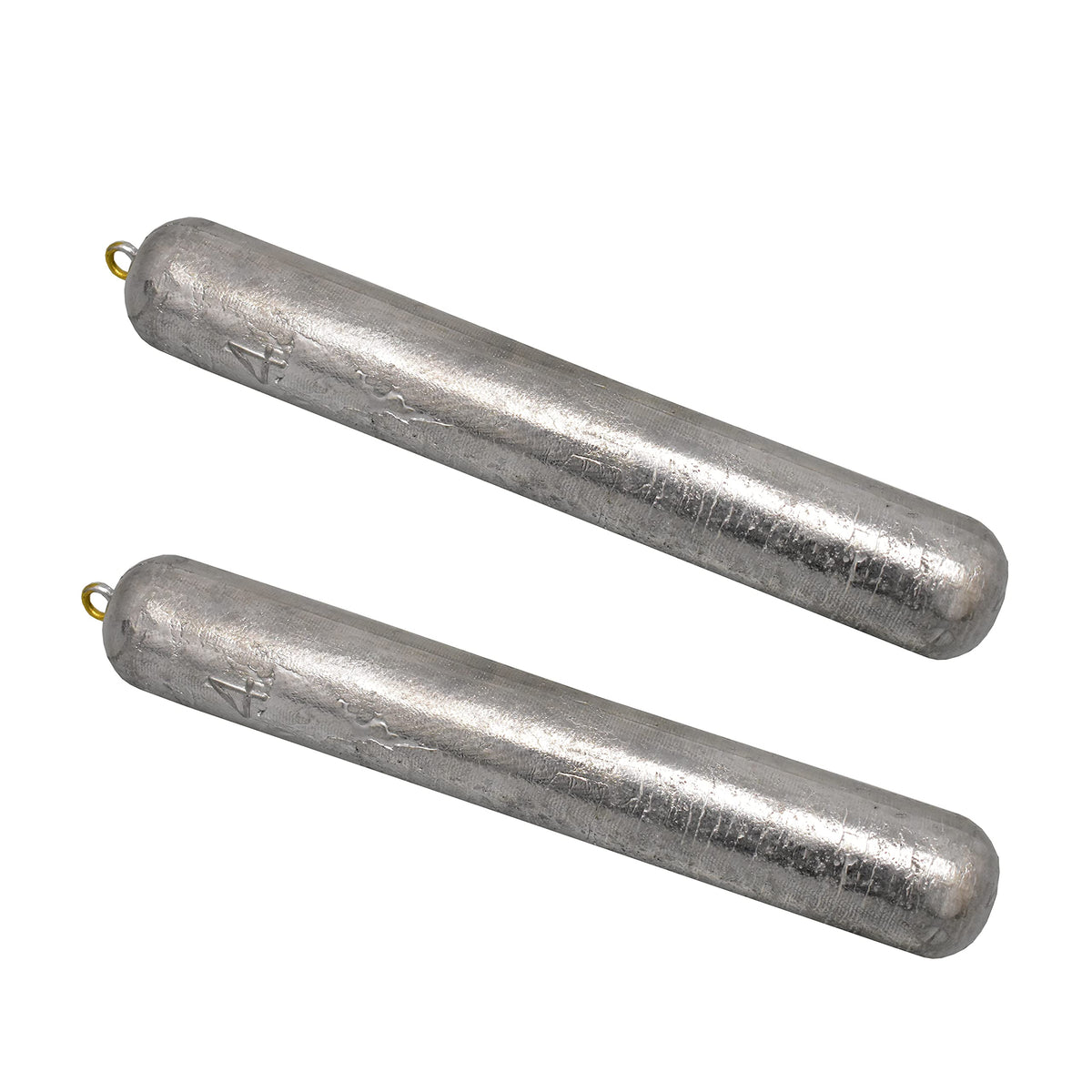 MagBay Lures Deep Drop Weights - Offshore Fishing (4lb (2pcs), Uncoated)