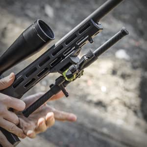 MDT Grnd-POD - ARCA/RRS Rail - Hunting and Shooting Bipod with Cant Adjustment