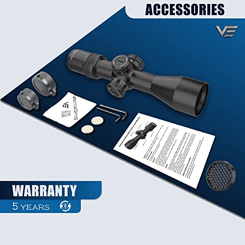 Vector Optics Veyron 3-12x44 FFP 30mm Monotube Compact Riflescope, view 9