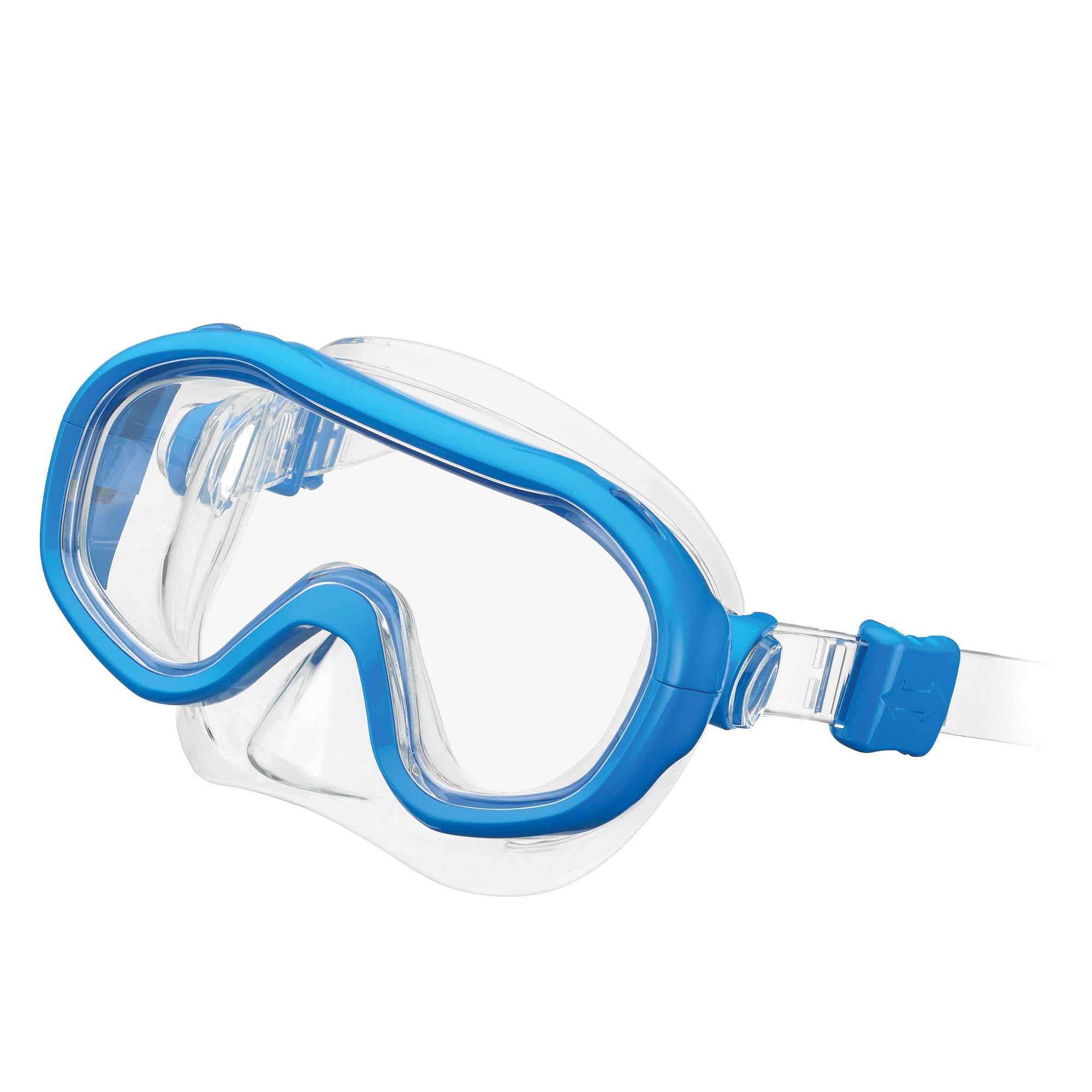 TUSA Sport Mini-Kleio Junior Mask and Snorkel Combo (w/Reusable Bag), Clear Blue