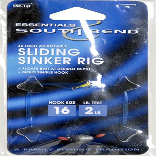 HURRICANE SSR-16T Sliding Sinker Rig-Trb/Hk-16