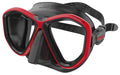SEAC Symbol Diving Mask, Color: Red