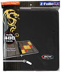 12-Pocket Z-Folio LX Trading Card Albums, Black