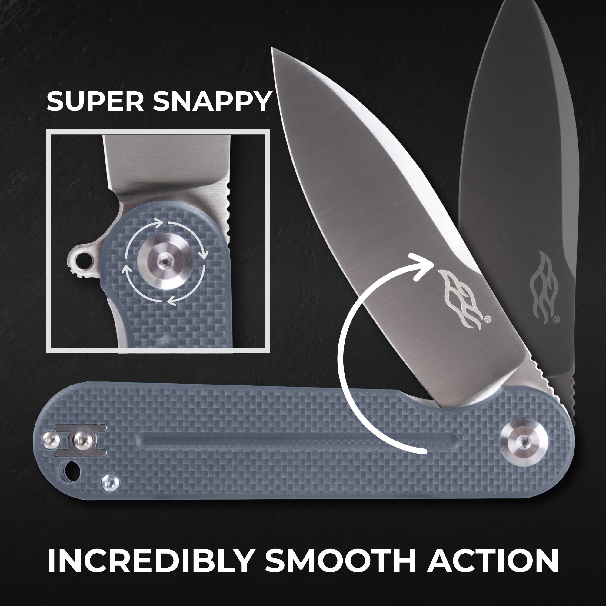 Firebird GANZO FH922-GY Ball Bearing Pocket Folding Knife