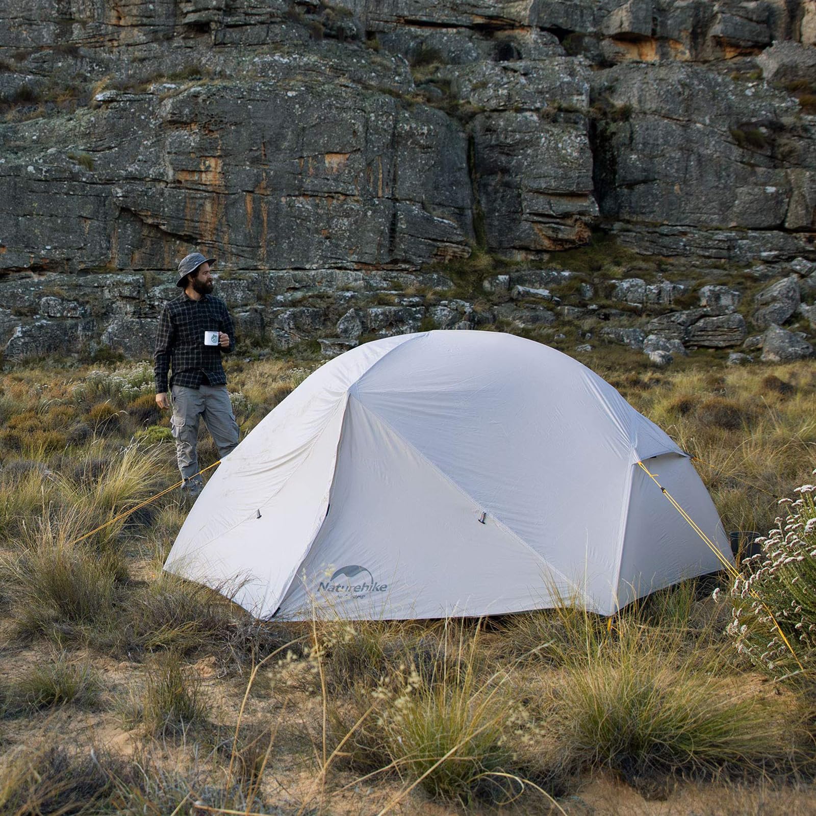 Naturehike Mongar Backpacking Camping Tent 2 Person Lightweight 3 Season Waterpr