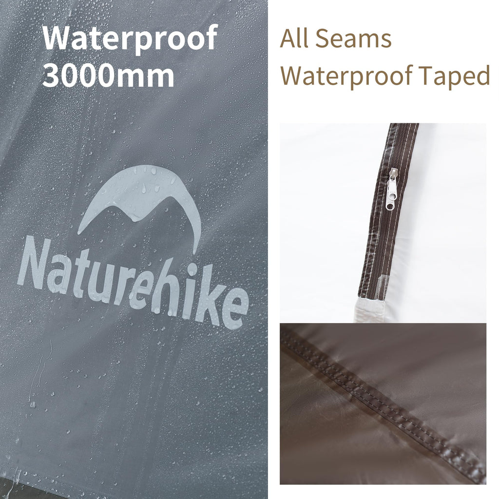 Naturehike 6-8 Person Camping Tent, Easy Set up Instant Tents for Camping, Large, view 4
