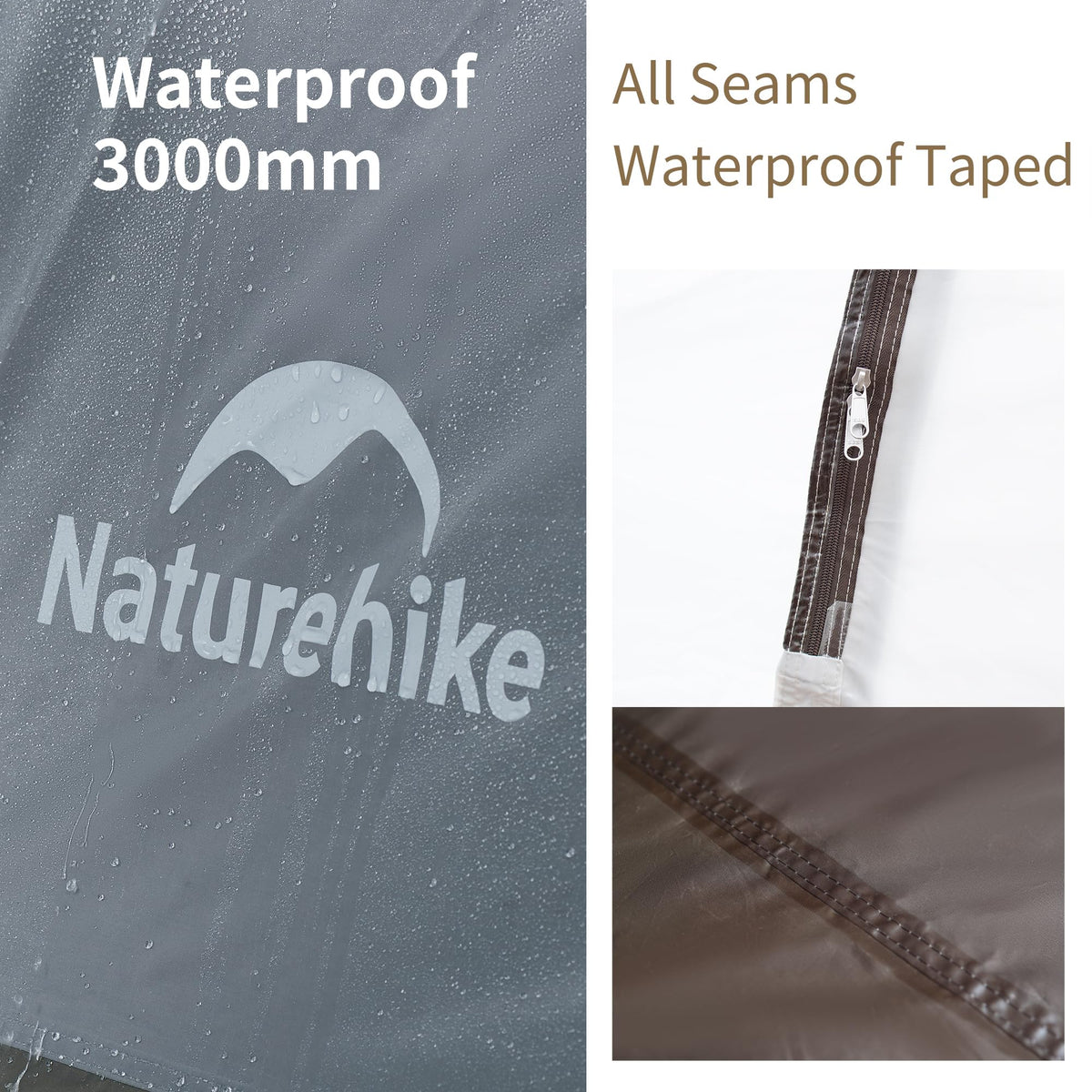 Naturehike 6-8 Person Camping Tent, Easy Set up Instant Tents for Camping, Large