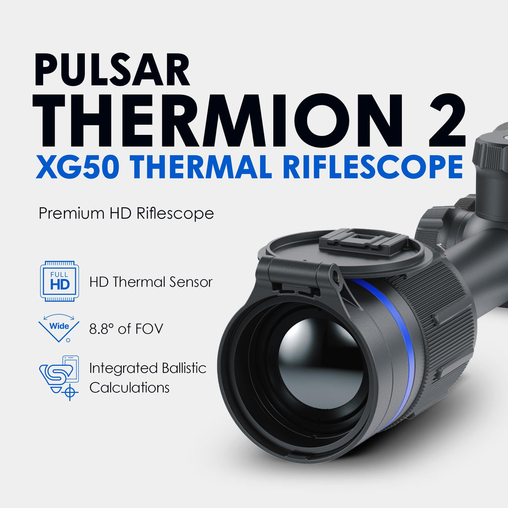 Pulsar Thermion 2 XG50 Thermal Riflescope, view 2