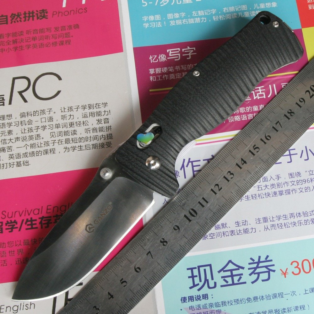 Ganzo G720-BK Tactical Folding Knife Multi Tool Window