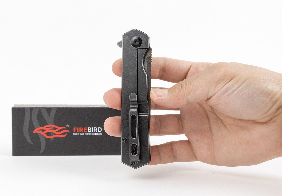 Firebird GANZO FH13-SS Pocket Folding Knife 60HRC D2 Steel
