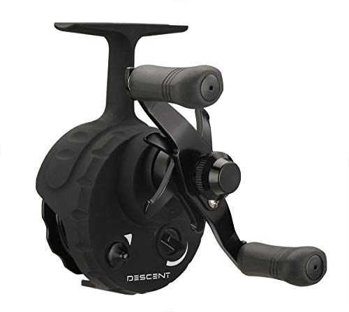 13 FISHING - Descent - Inline Ice Fishing Reel - 2.7:1 Gear Ratio - Right Hand R