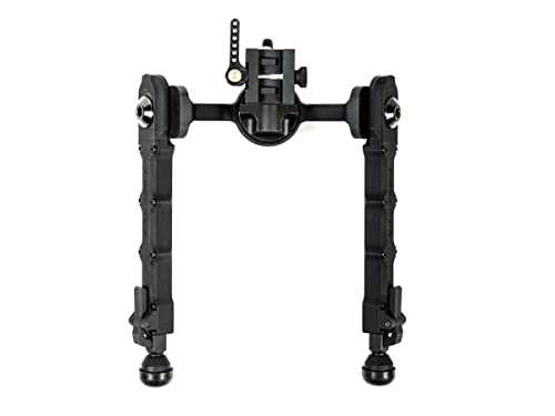 ACCU-TAC FC-5 G2 F-Class Bipod, Flat Black, FCSRB-G200