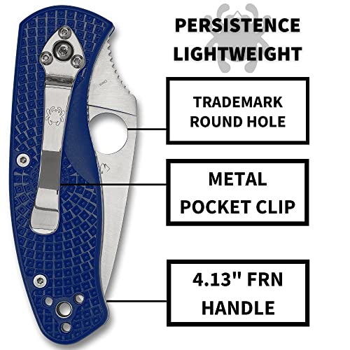 Spyderco Persistence Lightweight Folding Pocket Knife, view 4