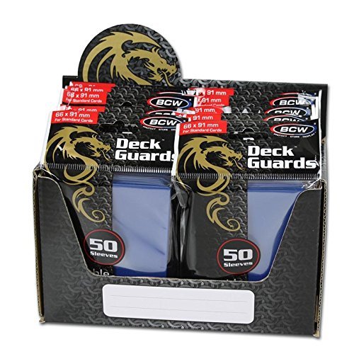 1500 Blue Double Matte Deck Guard Card Sleeves - Ultra Protectors - MTG - Dragon