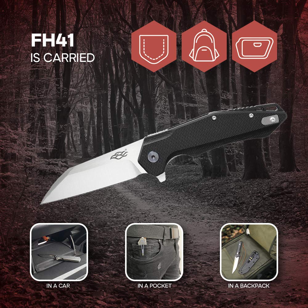 Firebird GANZO FH31 Pocket Folding Knife Wharncliffe D2, view 7