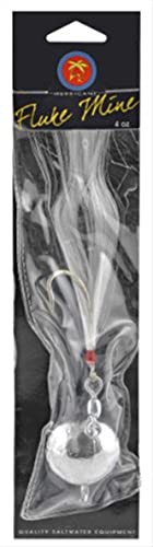 Hurricane Fluke Mine 4 oz. - White/Green.