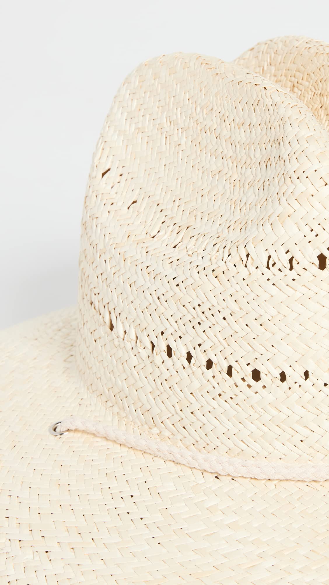 Lack of Color Women's The Vista Straw Hat, Natural/White, SM (55cm)