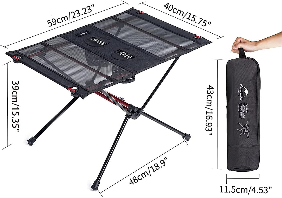 Naturehike Ultralight Folding Table Outdoor Camping Portable Outdoor Tea Aluminu
