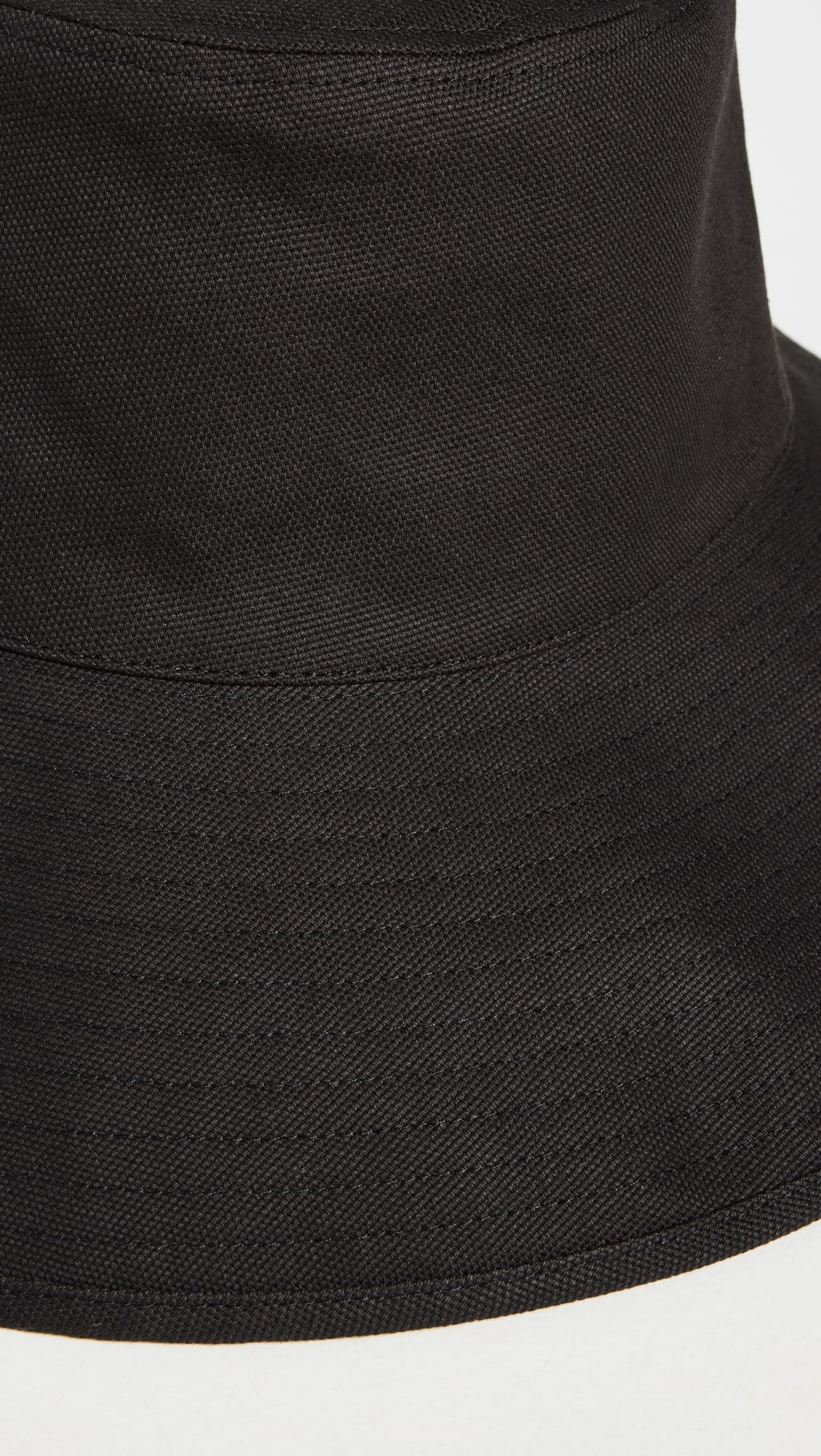 Lack of Color Women's Holiday Canvas Bucket Hat, Black, S-M