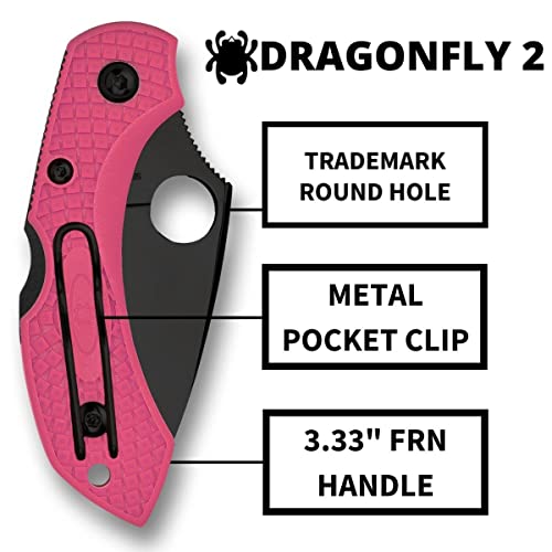 Spyderco Dragonfly 2 Lightweight EDC Folding Pocket Knife