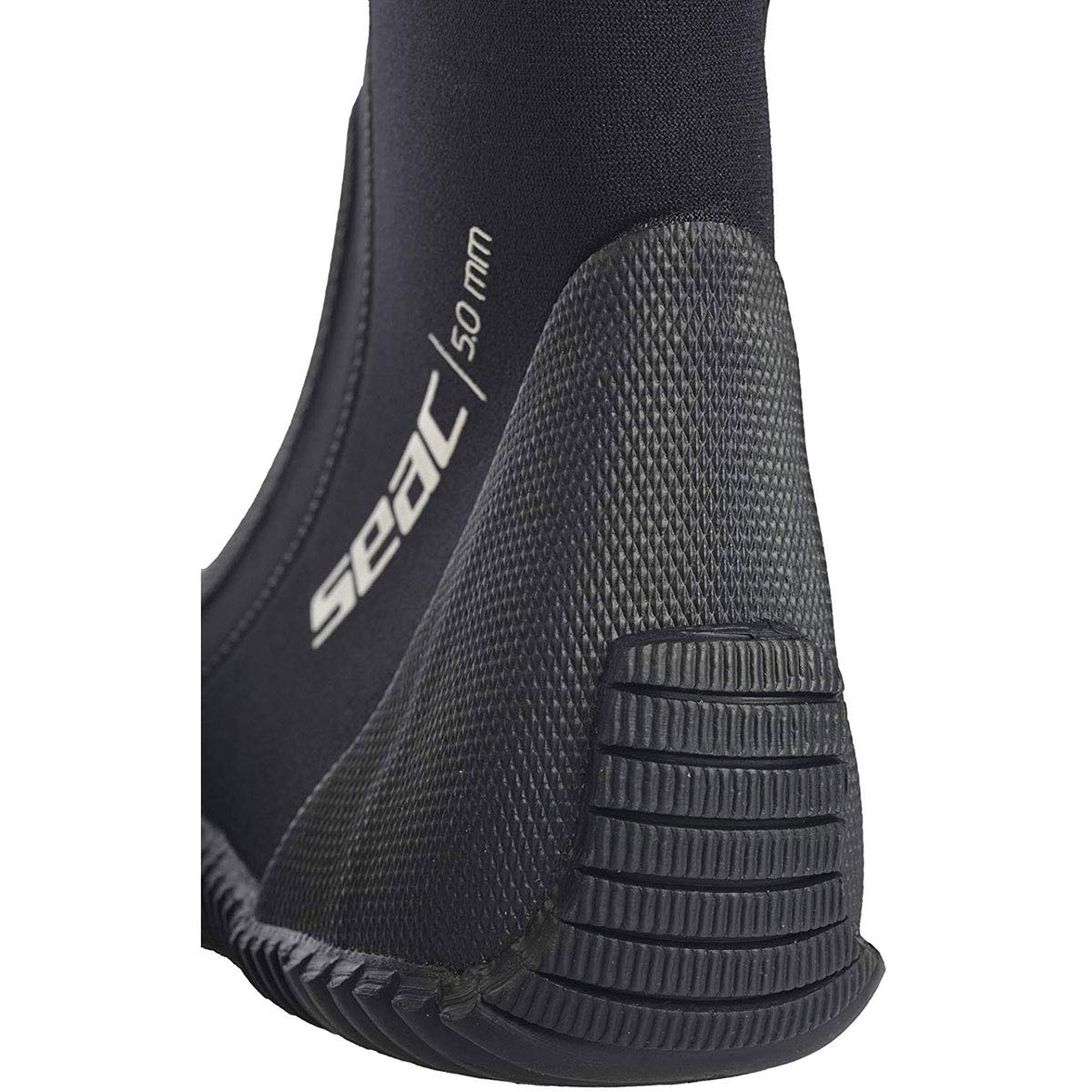 SEAC Standard Neoprene Boot, Black, Medium (8.½/9.½)