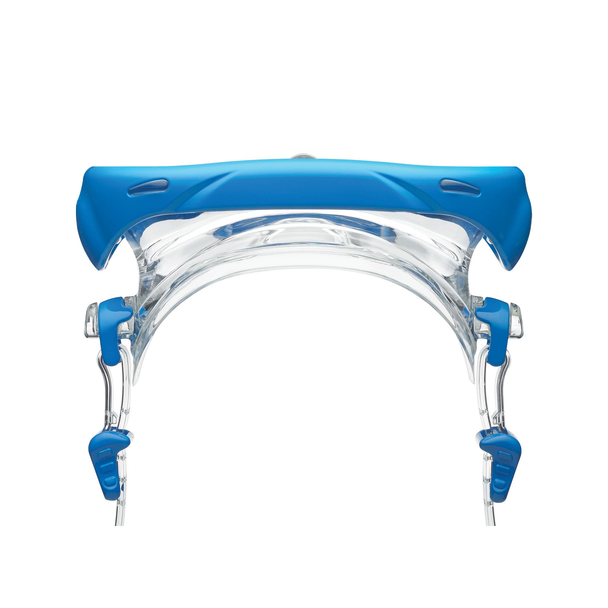TUSA Sport Mini-Kleio Junior Mask and Snorkel Combo (w/Reusable Bag), Clear Blue