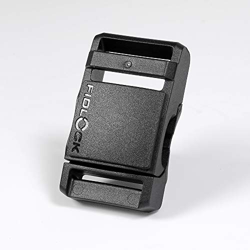 Fidlock Magnetic Buckle - 20mm Snap Buckle - Black (1 Pack)