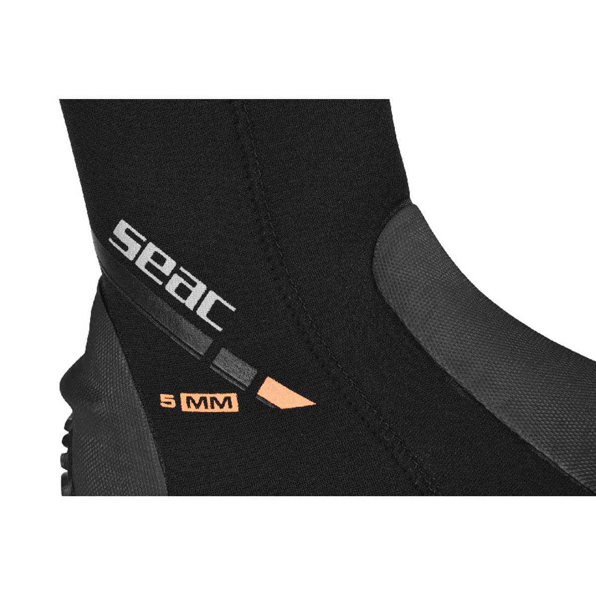 Seac 5mm Basic HD Boots - Black, Medium