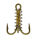 South Bend Bronze Dough Bait Treble Hooks