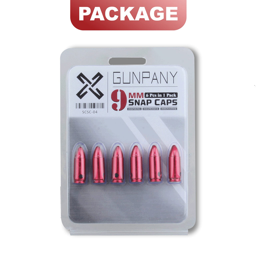 Vector Optics 9mm Trainning Dummy Round Snap Caps, view 8