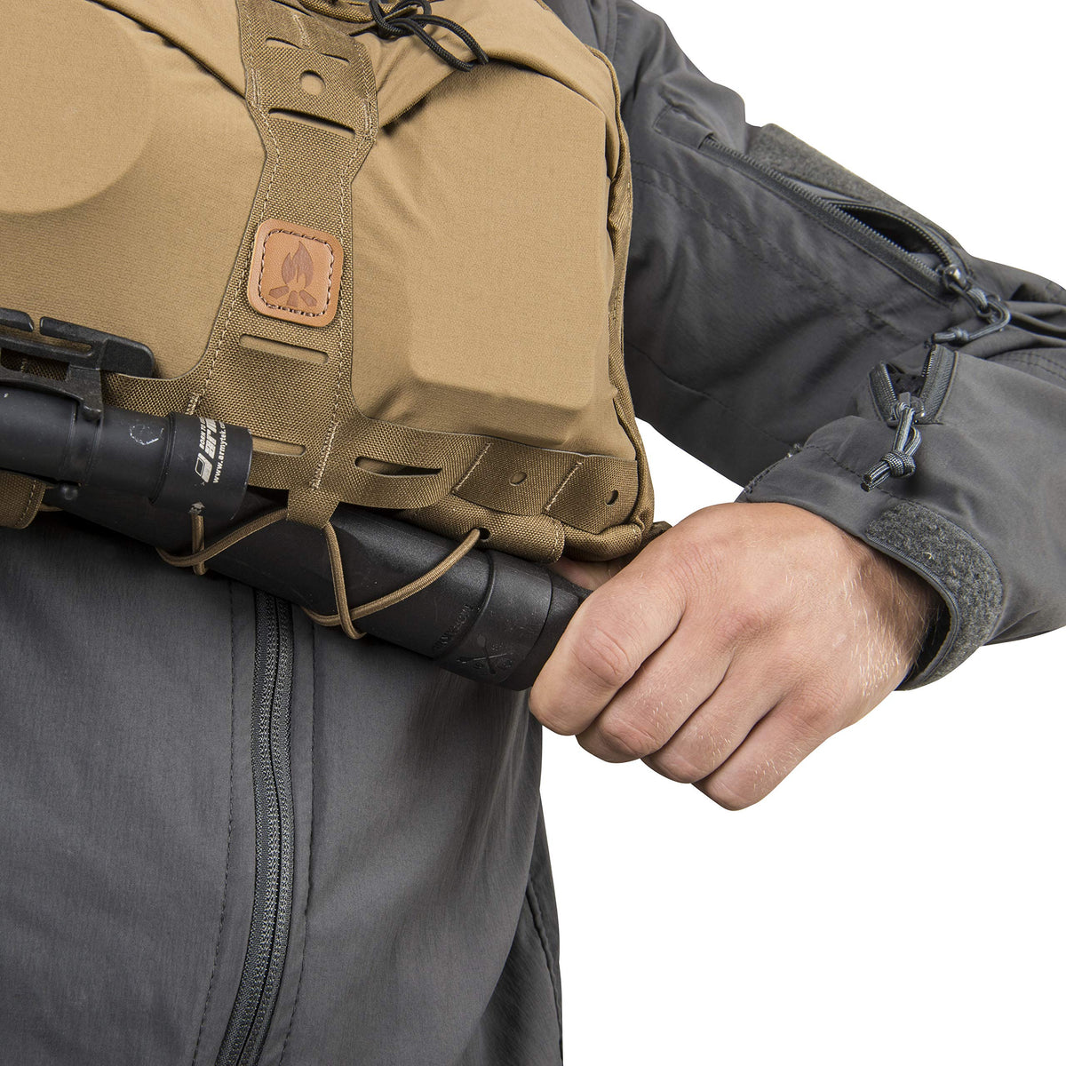 Helikon-Tex Bushcraft Line, Chest Pack Numbat Coyote Brown